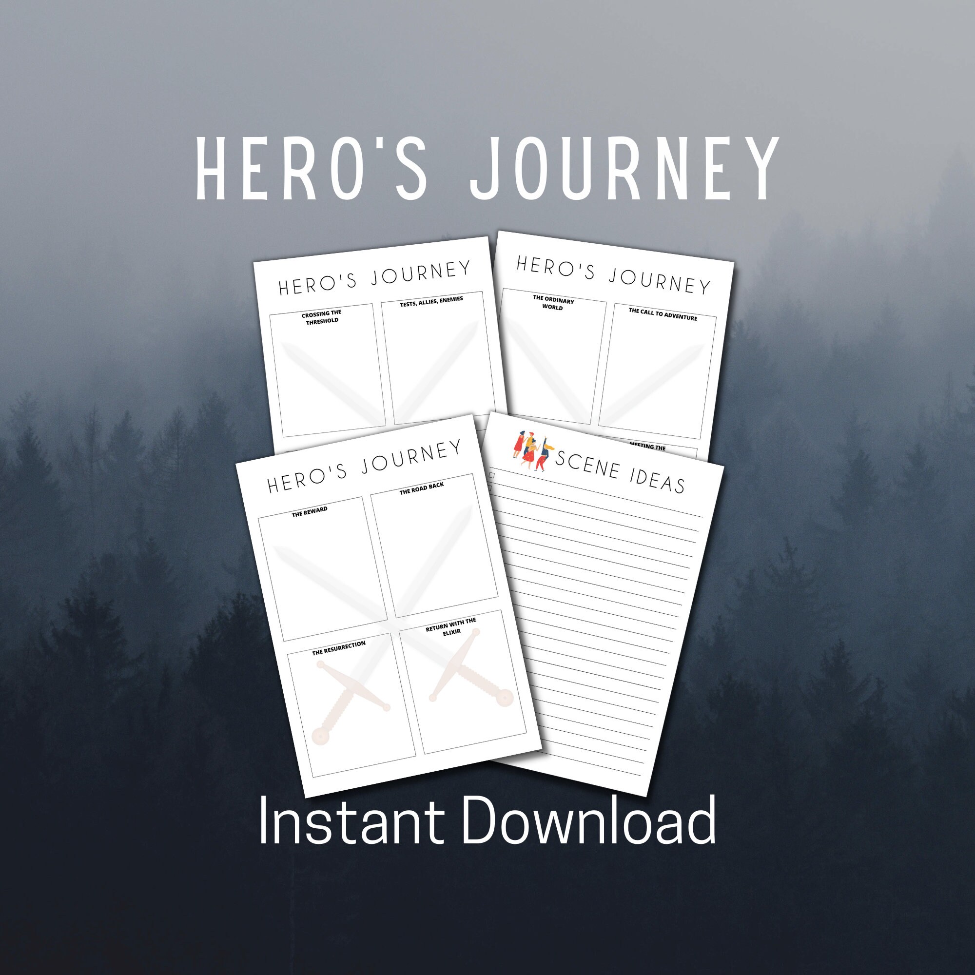 Heros Journey - Etsy