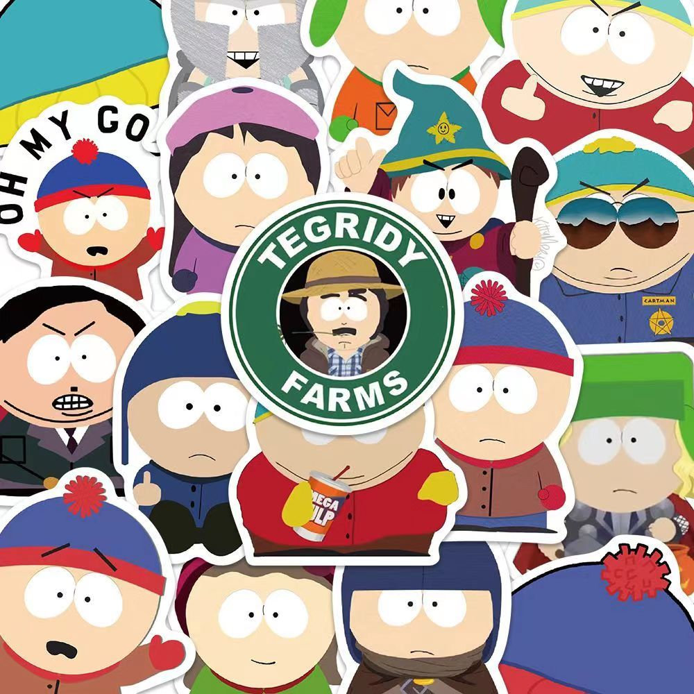 50 South Park Stickers 