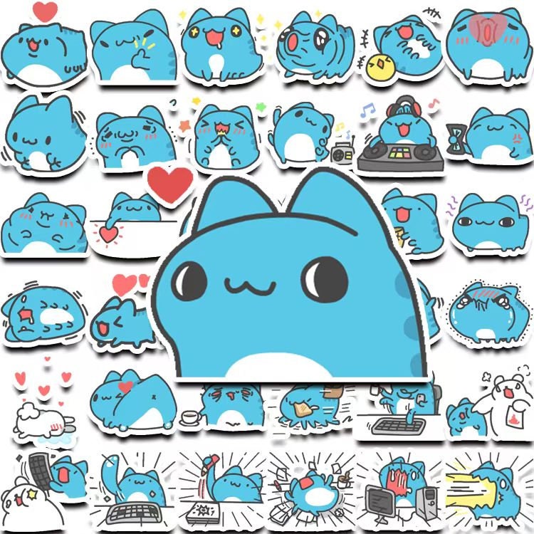 Anime Cat Meme Sticker for Sale by Anime Sekai