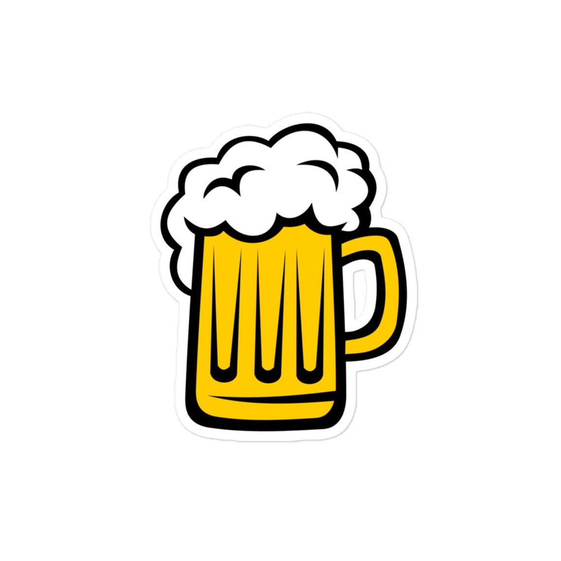 Beer Mug Sticker Etsy