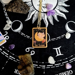 Tarot Card Necklace