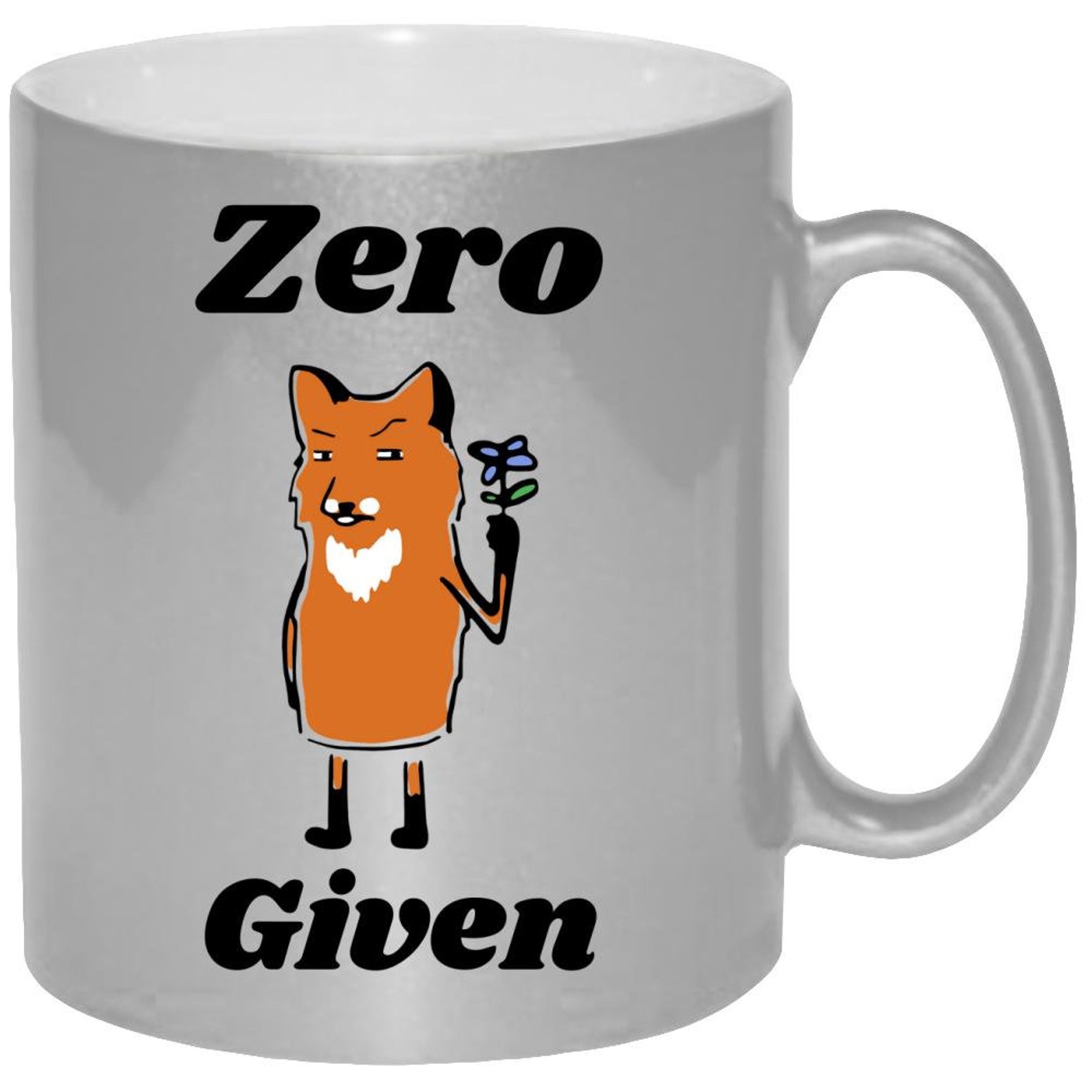 Zero Fox Given Hilarious Joke Coffee Mug Premium Quality Gift Etsy
