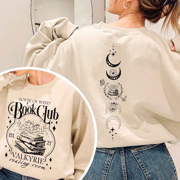 Vintage House Of Wind Book Club png, Acotar Book Club, Night Court Sarah J Maas Throne of Glass, Valkyrie Reading Room, ACOTAR png