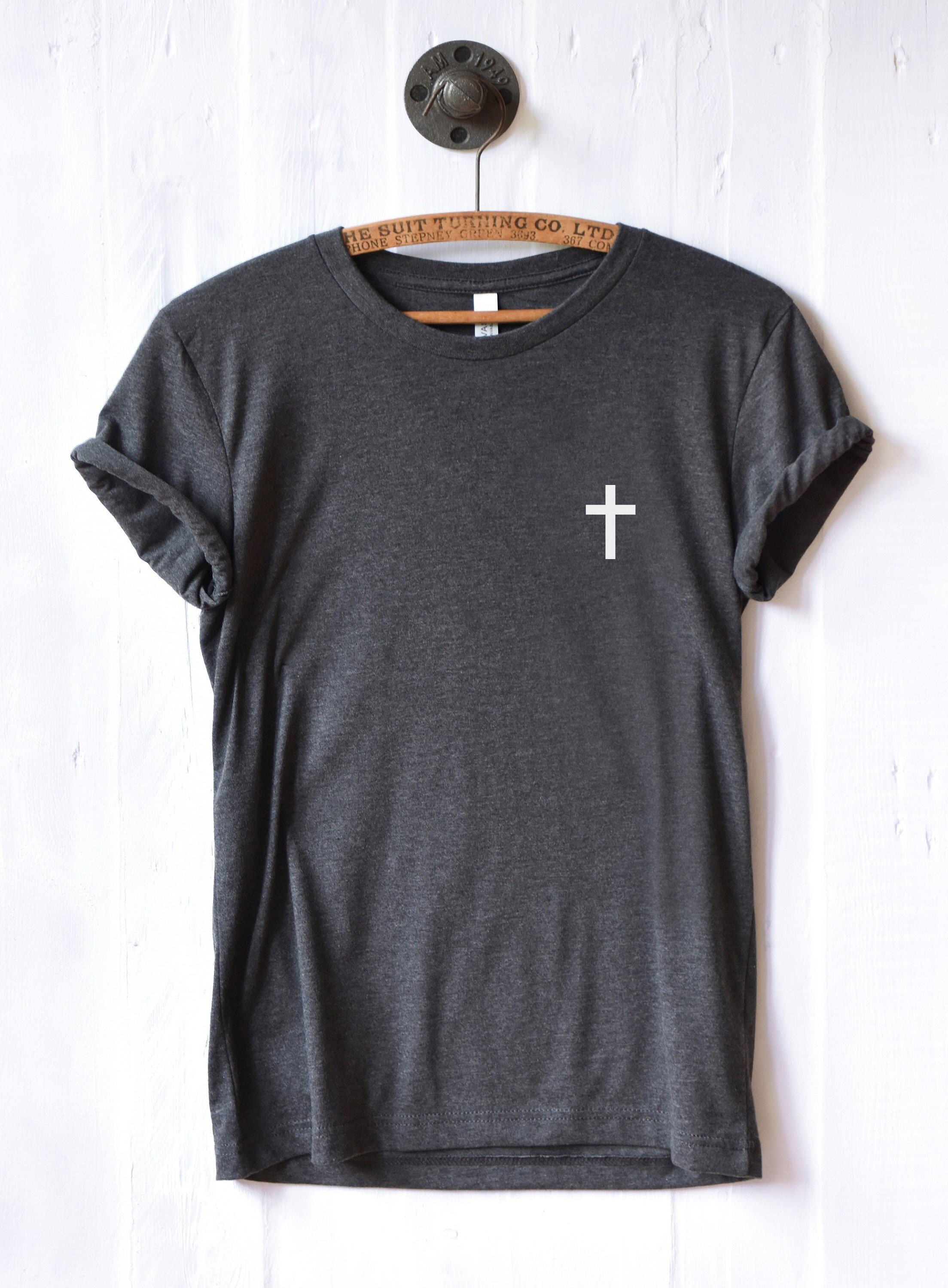 controller Fru Slapper af Simple Cross Shirt Modern Christian Shirt Minimalist - Etsy