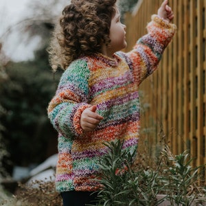 The Juno Jumper | Chunky Hand-Knitted Boho Kids Jumper