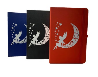 Fairy Campaign Journal, Campaign Journal, gift for geek, gift for nerd, dnd gift, d&d gift, tabletop gaming gift, gamer gift, girl journal