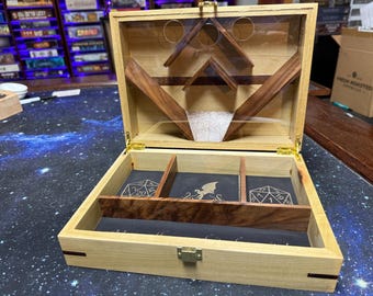 Dice roller Box, DnD, rpg, gamers, gift for gamers
