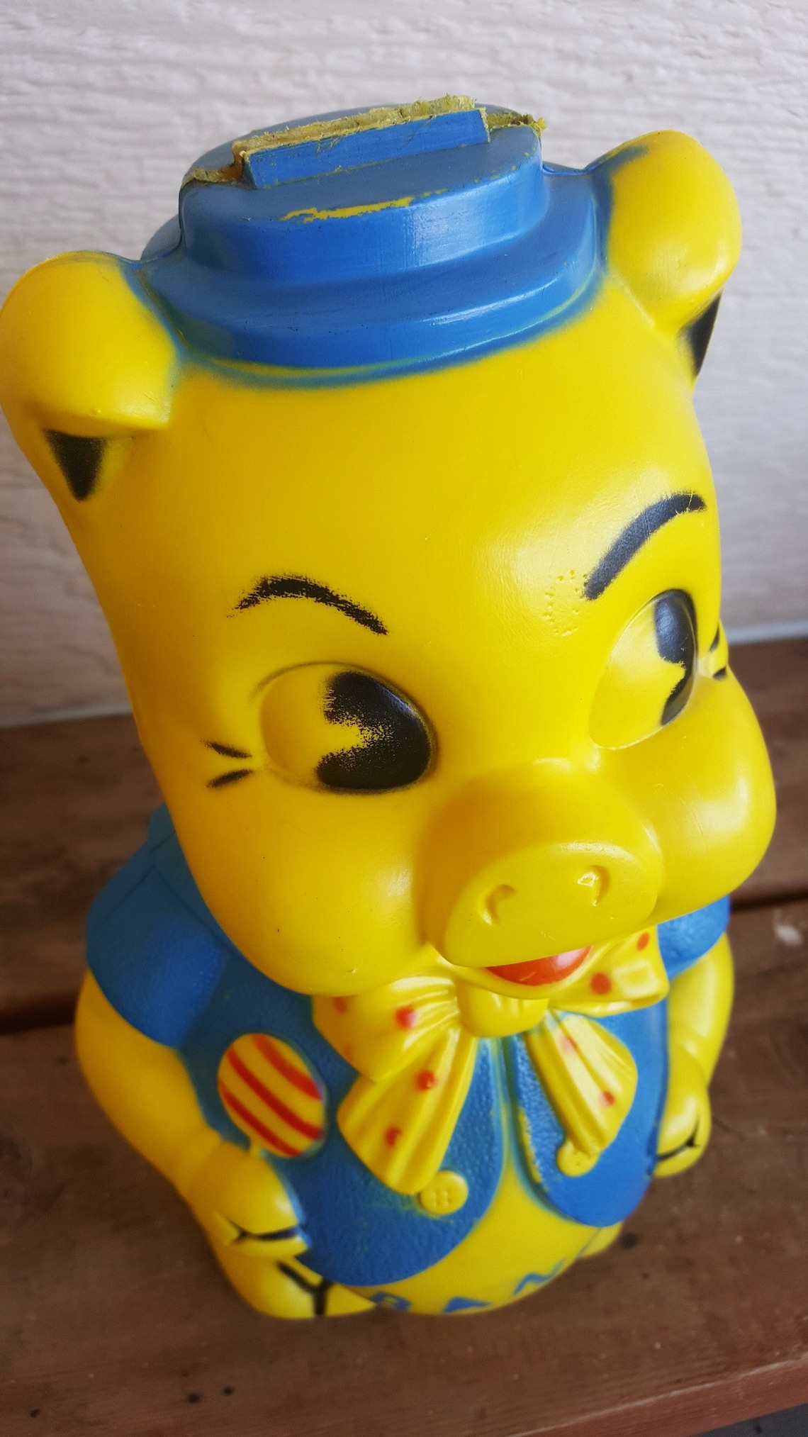 Vintage Empire Piggy Bank Blow Mold Kitschy Blow Molds Etsy France