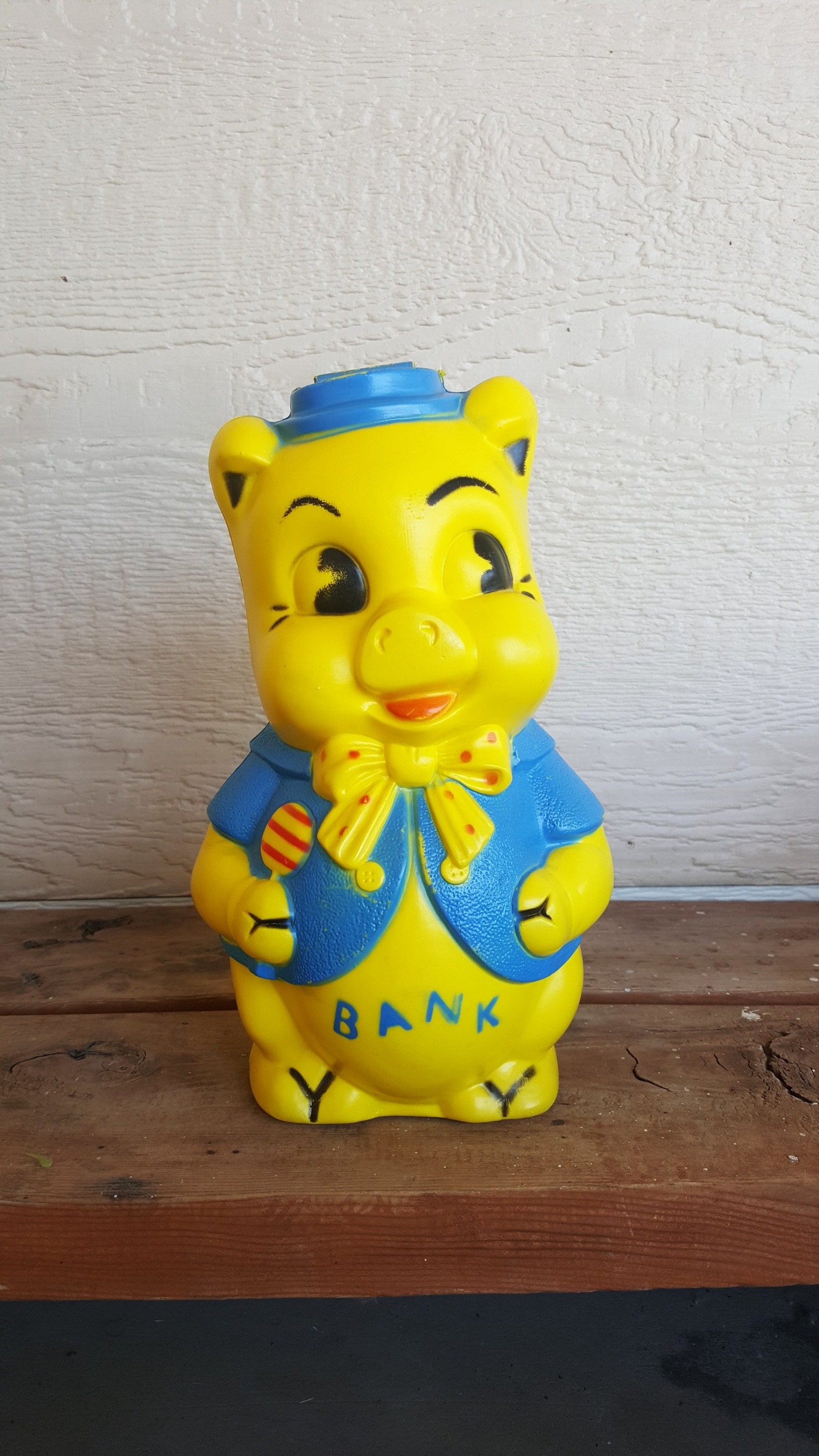 Vintage Empire Piggy Bank Blow Mold Kitschy Blow Molds Etsy France