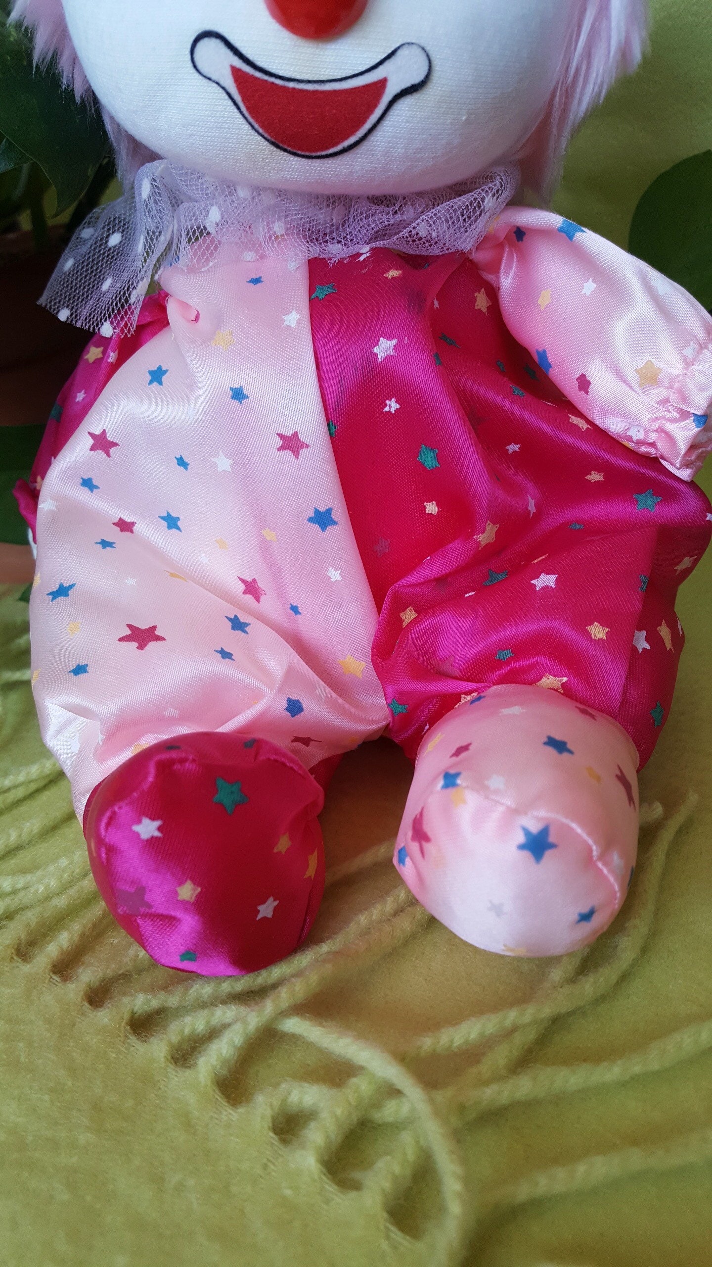 80s Vintage Poter Clown Doll Musical with Rotary Head Etsy