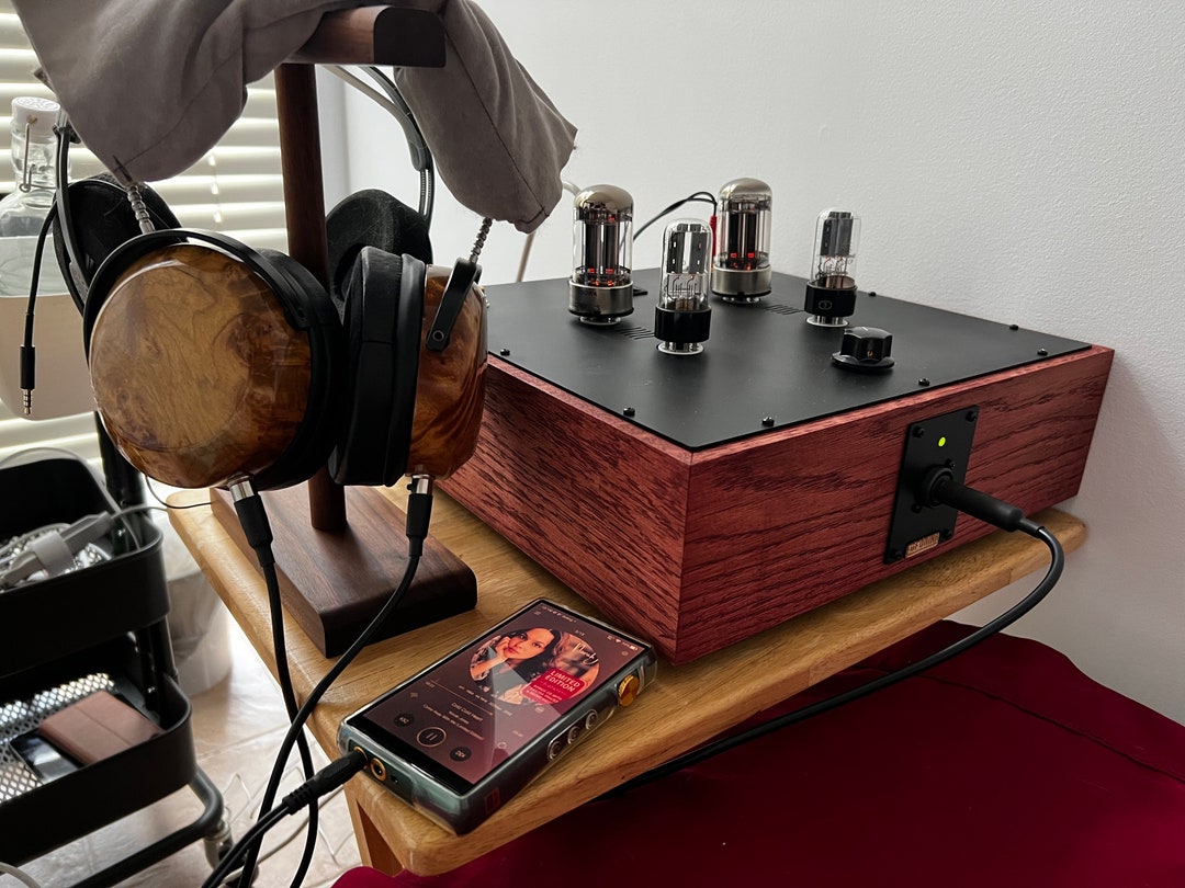 Eufonika H22M Miflex KPCU Tube Headphone Amplifier 6SN7 & 6080 TUBE