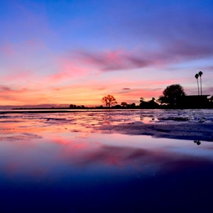 Purple Island Sunset