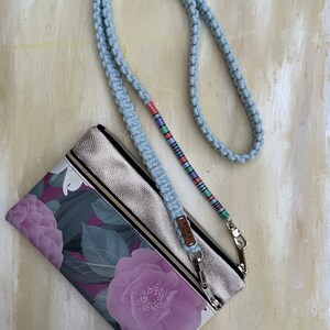 Bunte handgefertigte Geldbörse Riemen, Schultertasche und Crossbody Taschenriemen Lanyards