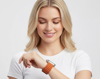 Apple Watch Band Breathable Fabric Adjustable Strap Loop