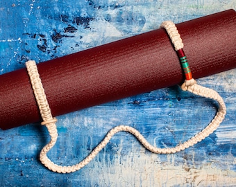 Yoga Mat Straps and Plates Mat Holders, Gift For Her