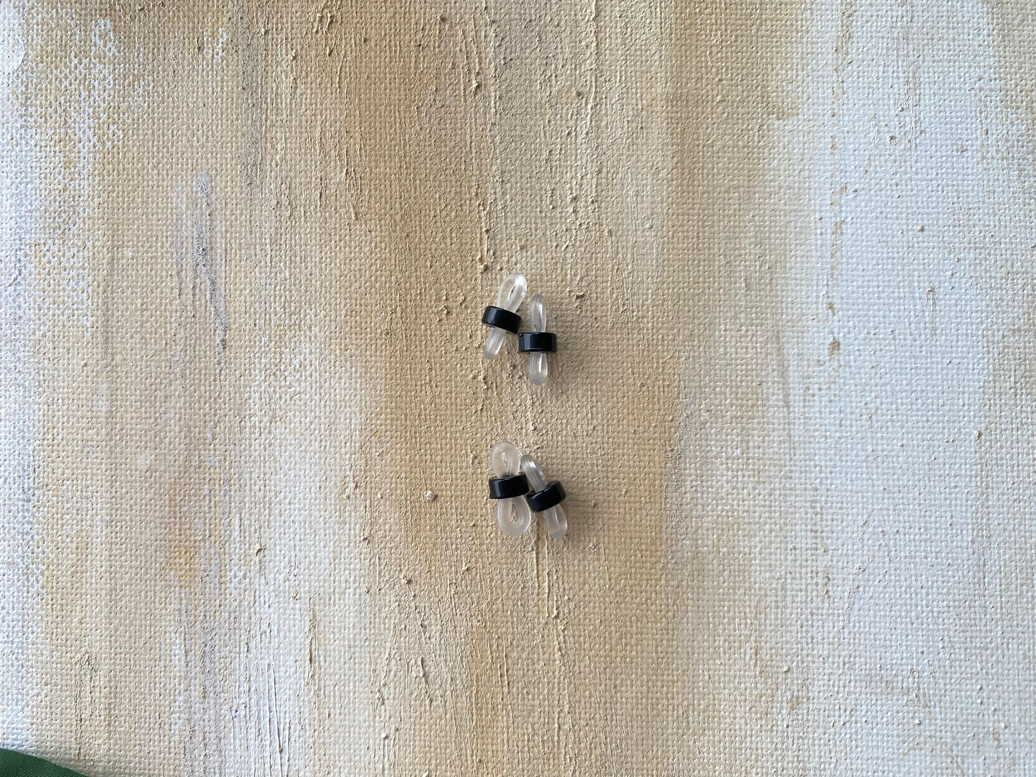 Adjustable Eyeglass Chain Ends, Replacement Rubber Loop Connector Sets