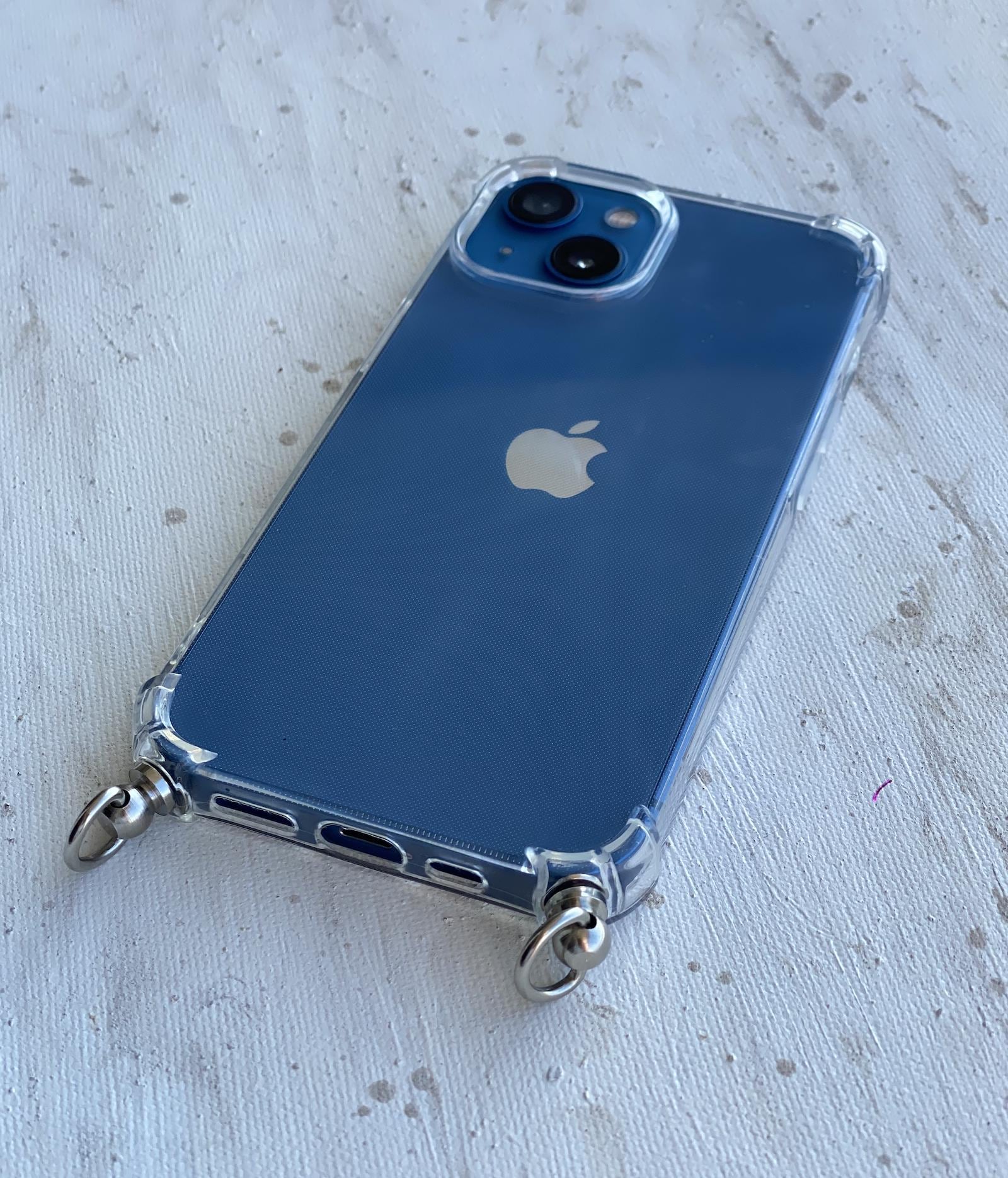 Clear iPhone Case With Strap Loops – Crossbody Phone Case, Lanyard ...