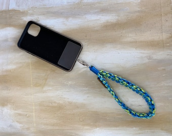 Purse Bag Clutch Camera Wristlet Strap, Shiny Phone Case Handle Lanyard