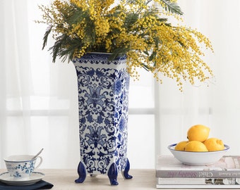 Objeto decorativo de estilo turco, Decoración del hogar, Vida vintage, Objeto decorativo de patas azules
