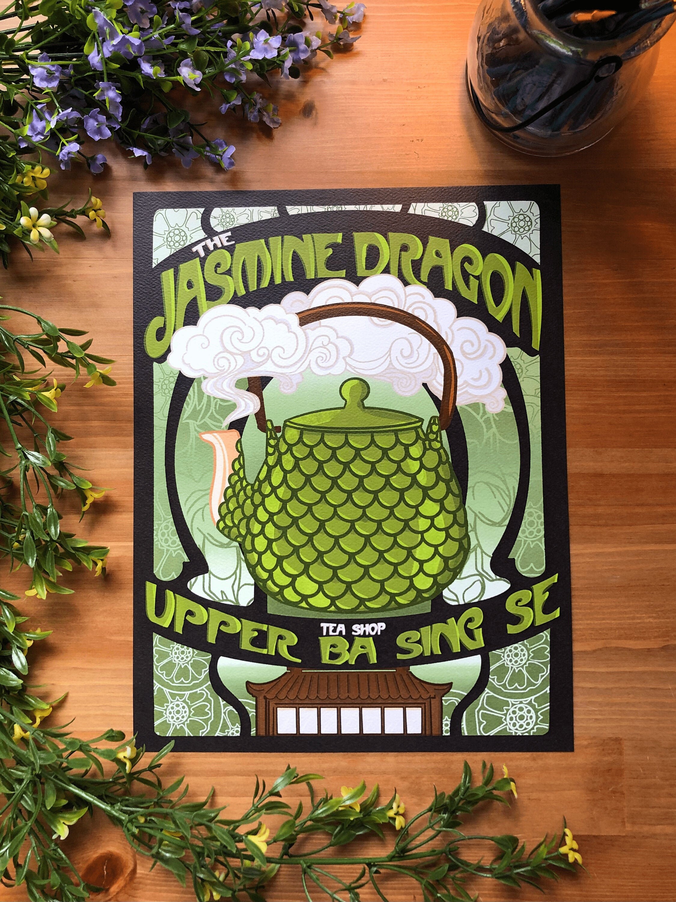 Uncle Iroh's Jasmine Dragon Avatar the Last Airbender Etsy Canada