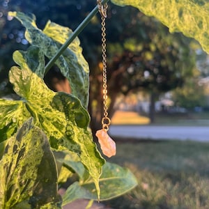 Plant Safe Chain for Leafy Plant Lovers | Safe Decor for Foliage Lovers | Rests on Leaf | Stocking Stuffer | Indoor and Terrarium Décor