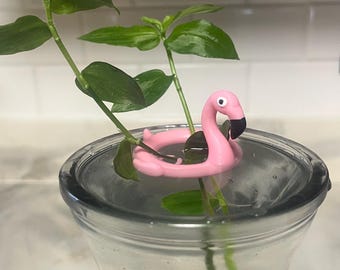 Propagation Flamingo | Plant Cutting Stabilizer | Increase Root Growth | Whimsical & Unique Décor for Leafy Lovers