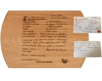 Ever Engraved Bamboo,New Year Gifts,Kitchen Gifts Recipe For A Dad Cute Funny Small Cutting Board Master Of The Grill And Best Dad 7X11