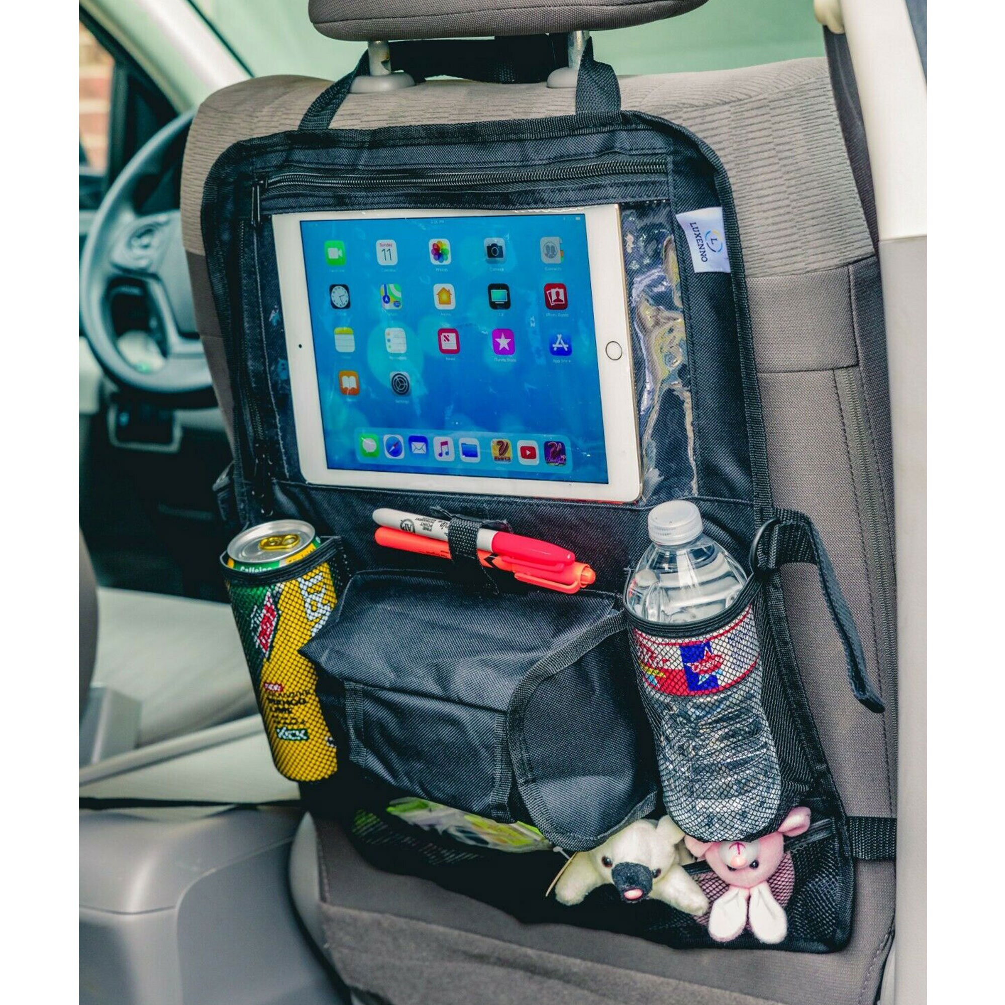 Back Seat Car Organizer Seat Organizer Folding Caddy Storage Etsy