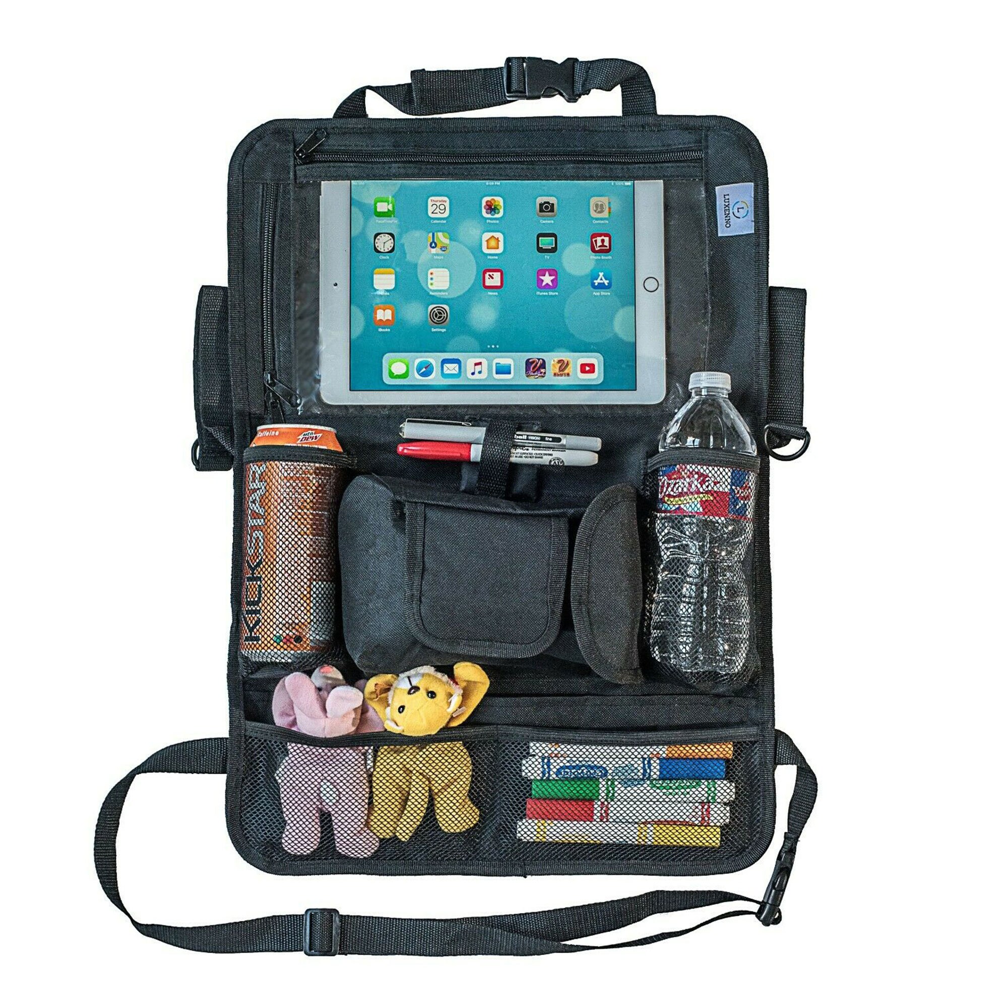 Back Seat Car Organizer Seat Organizer Folding Caddy Storage Etsy