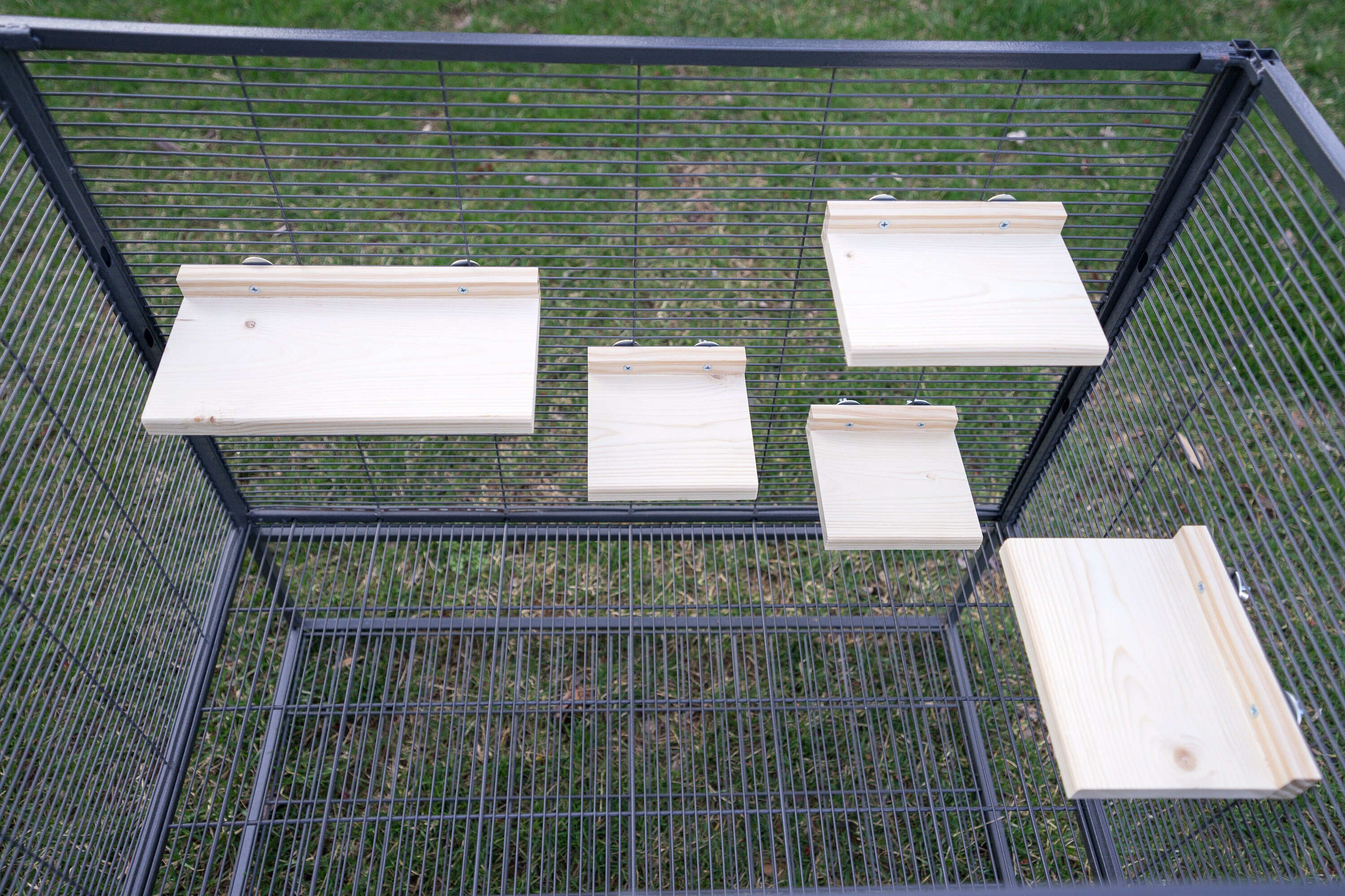 Chinchilla Pine Ledge With Poop Guard Kiln Dried Package Combo Etsy