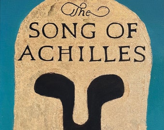 The Song of Achilles Original Acrylic Painting