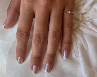 Sterling Silver Yin Yang Ring: Spiritual Balance Jewelry