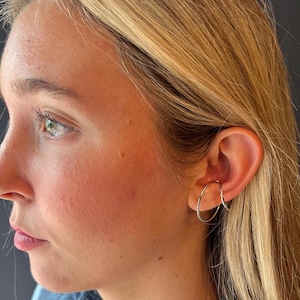Sterling Silver Ear Cuff, Ear Cuff Silver, Ear Cuff, Ear Cuff Earrings, Earrings, Ear Jewelry, Gift For Her, Ear Cuff No Piercing
