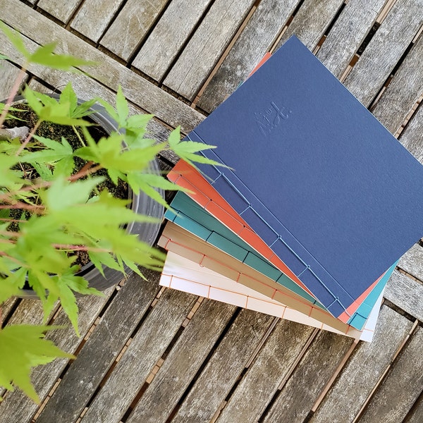 Handmade A5 notebook - Japanese binding