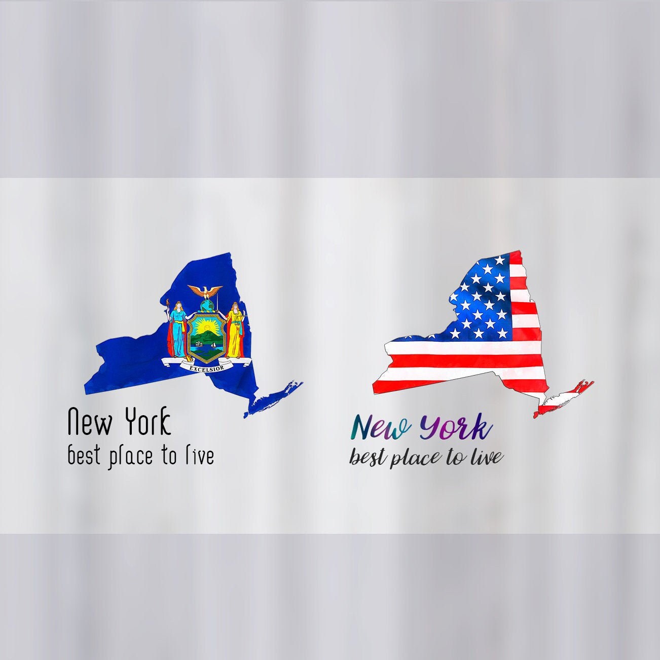 New York best place to live New York png file State of New | Etsy