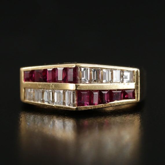 Edwardian Ruby Cabochon Star Ring 18Ct | Cabochon Ring | Laurelle –  Laurelle Antique Jewellery
