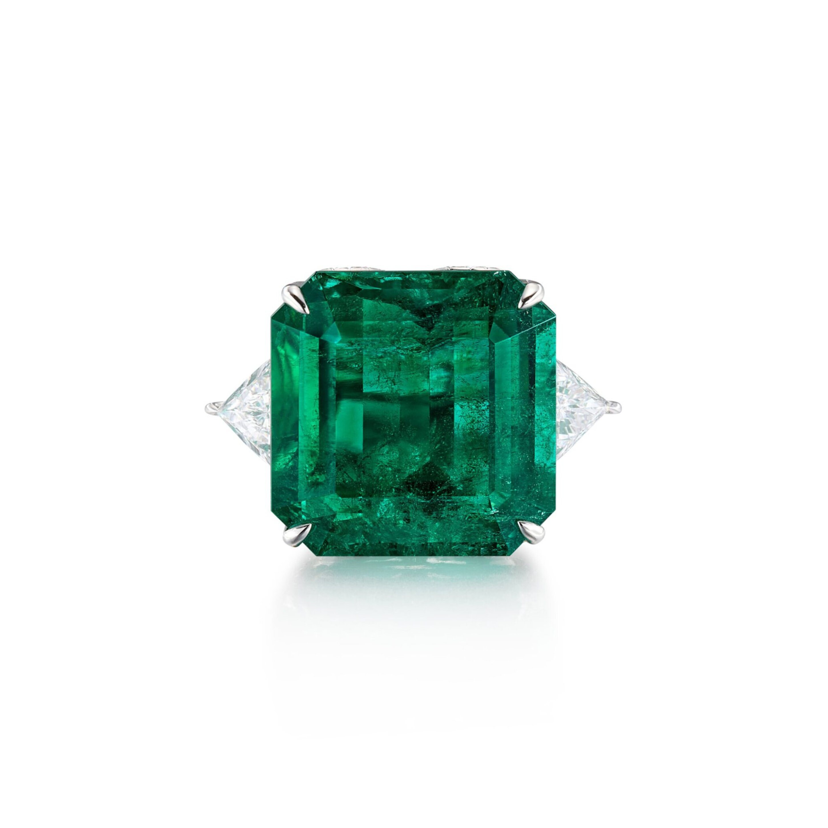 6 carat sale emerald ring