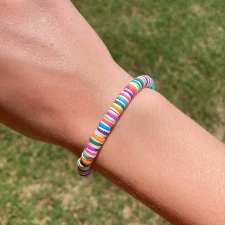 Heishi bead shop bracelet