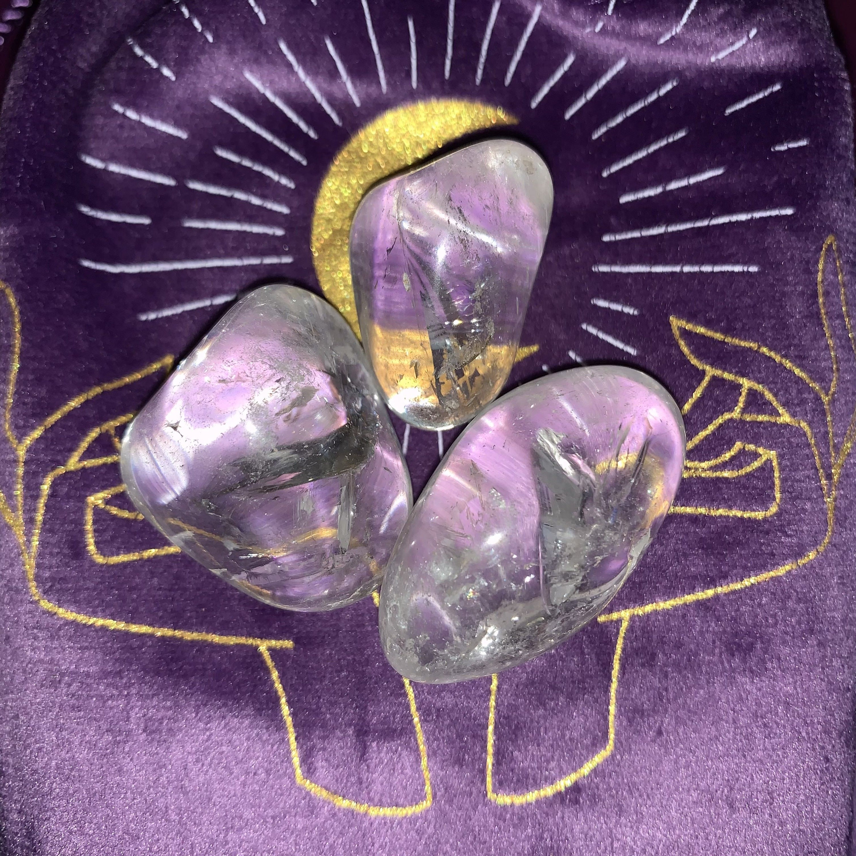 Quartz Tumblestone Cleansed Charged Crystals
