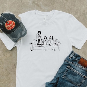 Crosby Stills & Nash T-Shirt / Soft / Folk Music T-Shirt / Simple / Minimalist T-shirt / 60's 70's Music / Unique T-Shirt / High Quality /