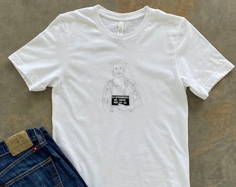 Raising Arizona T-Shirt/ Nicolas Cage / Soft T-Shirt / Simple T-Shirt / Minimalist T-shirt / 80&#39;s Movie / Unique /High Quality/Funny T-Shirt