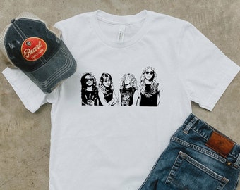 Metallica Band T-Shirt: 80s-90s Heavy Metal Music Tee