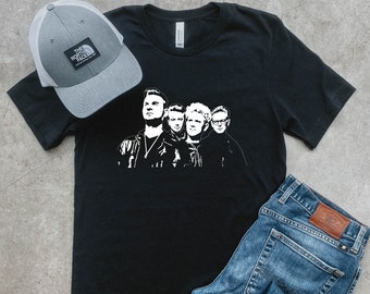 Depeche Mode T-Shirt: Minimalist 80s Band Tee
