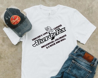 After the Fox T-Shirt: Denver Live Music, Vintage Nostalgia