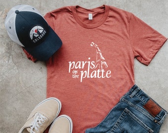 Paris on the Platte T-Shirt: Denver Coffee Shop Nostalgia