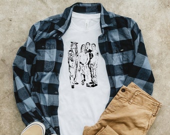 Red Hot Chili Peppers T-Shirt: Band Graphic Tee