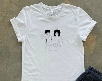 Siouxsie Sioux & Robert Smith T-Shirt: 80s Music Tee