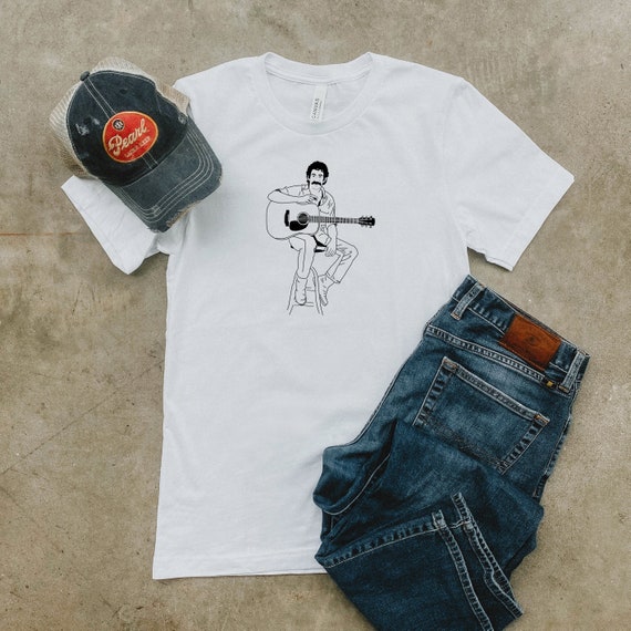 Jim Croce T-Shirt: Folk Singer Songwriter, Minimalist Design