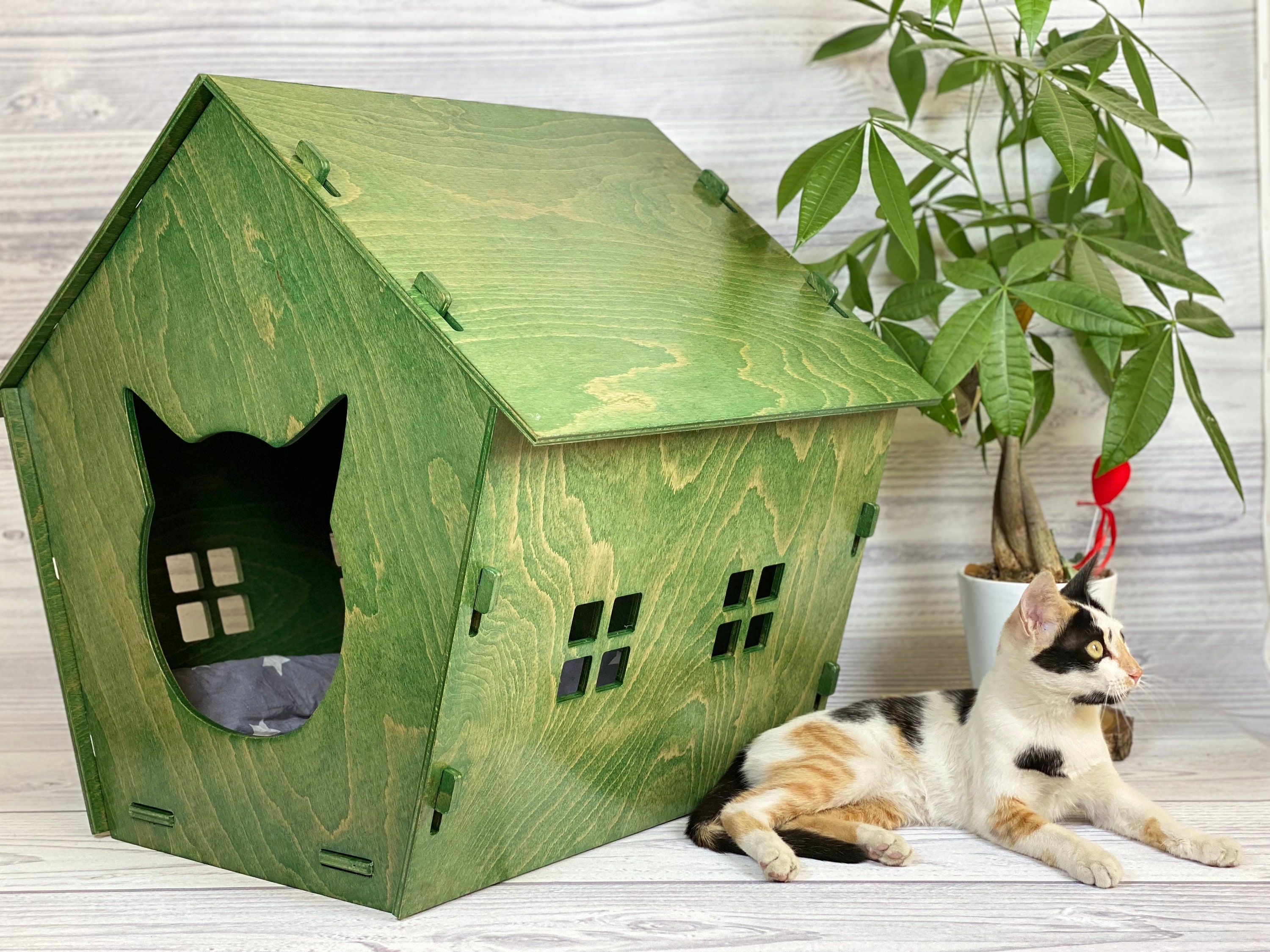 Furniture for Cat Furniture for Dogwooden Cat House Etsy