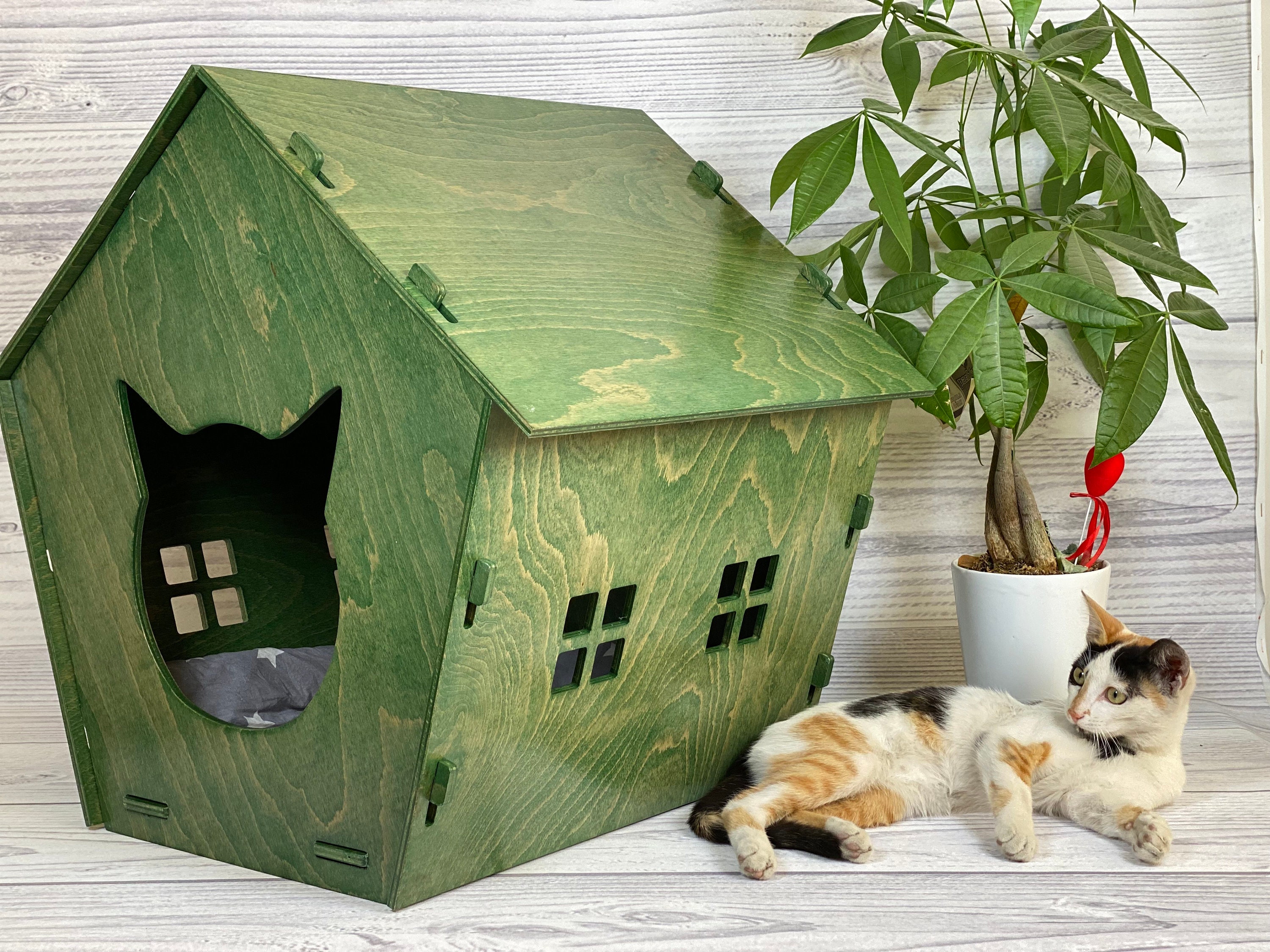 Furniture for Cat Furniture for Dogwooden Cat House Etsy